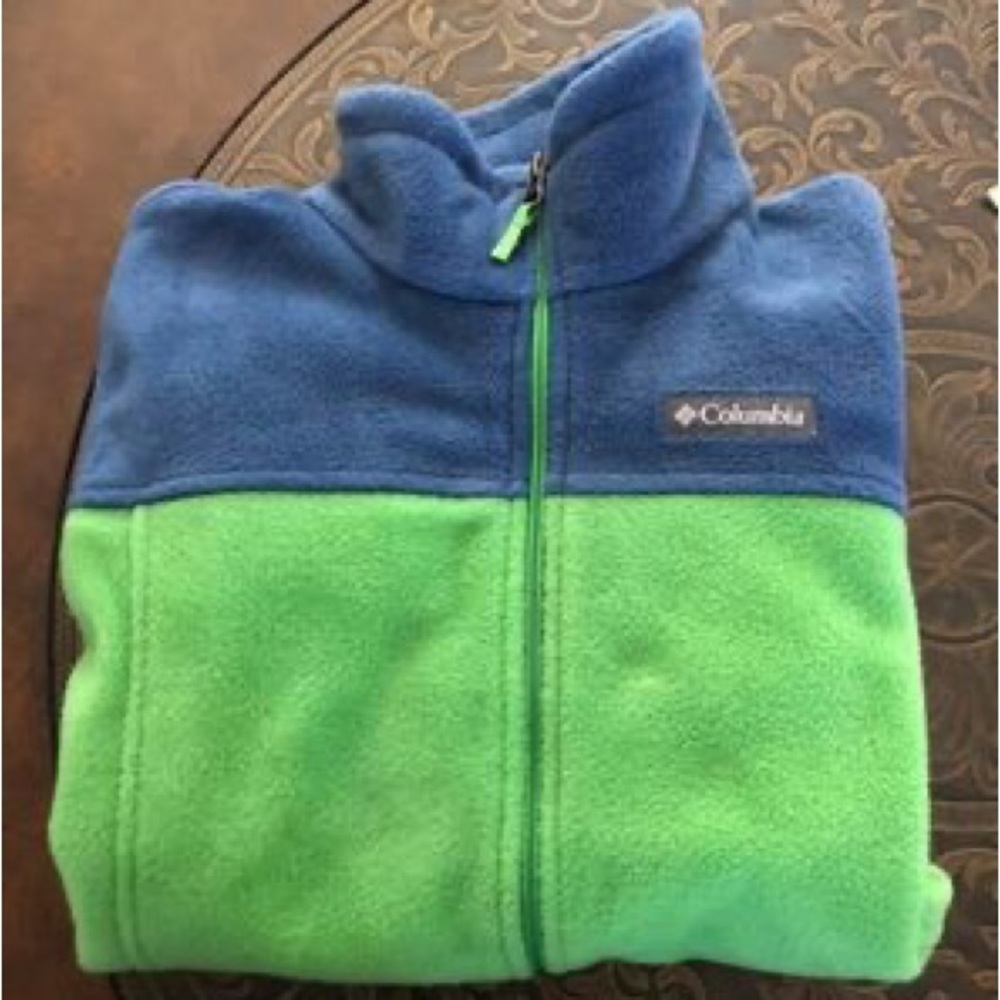 Columbia Zip Up Sweater (Youth Large)